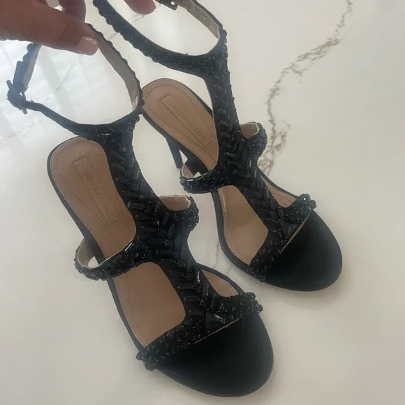 BCBGMAXAZRIA MA-PING Black Matte Satin pumps - Picture 5 of 7